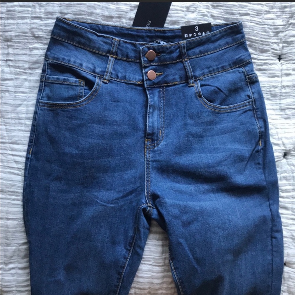 Fashion nova flare jeans